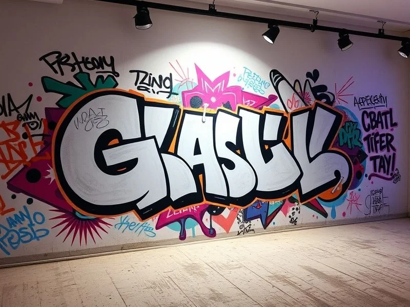 Layers of distressed textures with digital glitches.